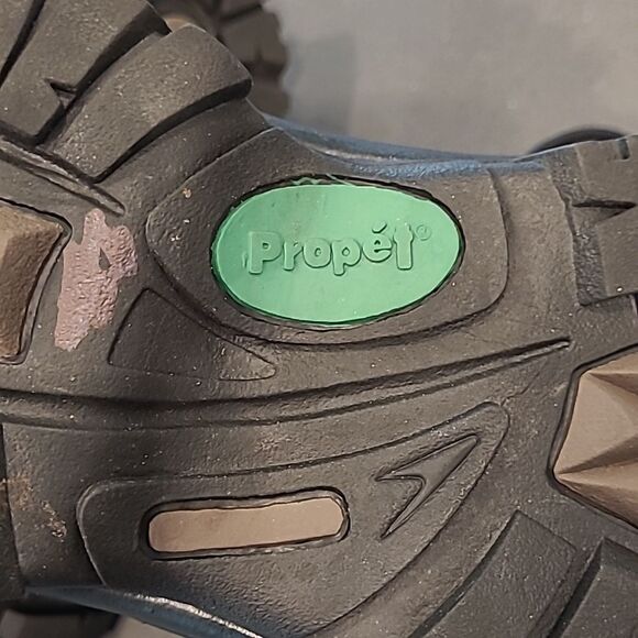 Prope't Sealtex  real leather upper sz 15X(3.W) black work/service boots… - Picture 7 of 12